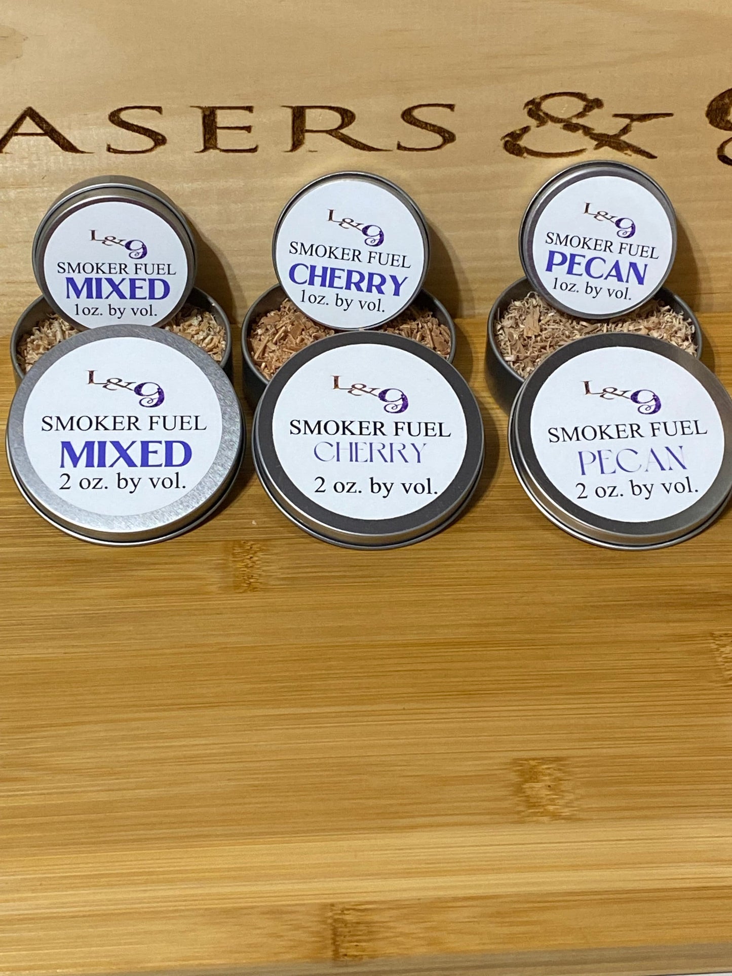 Cocktail smoker shaved wood refill