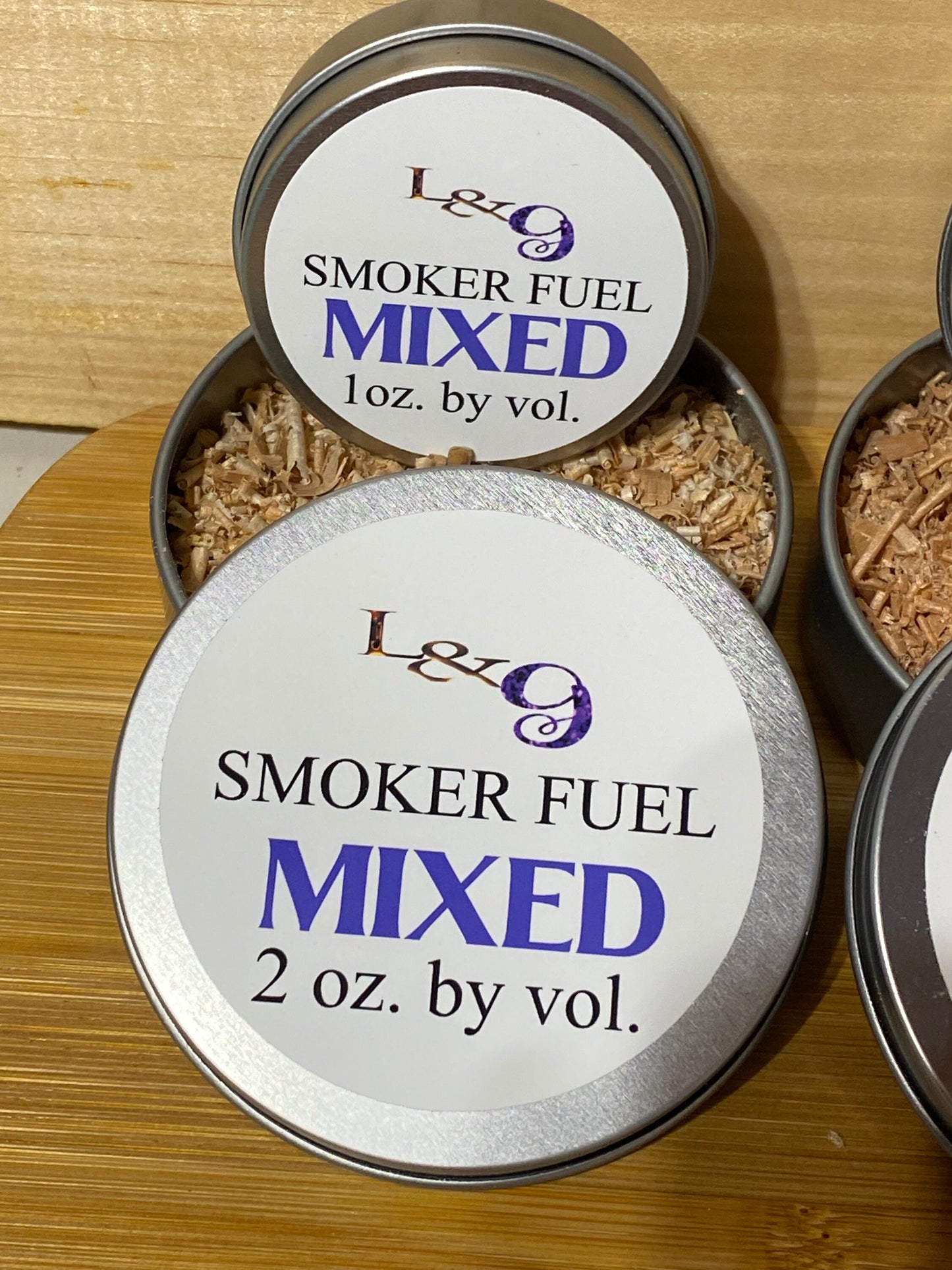 Cocktail smoker shaved wood refill