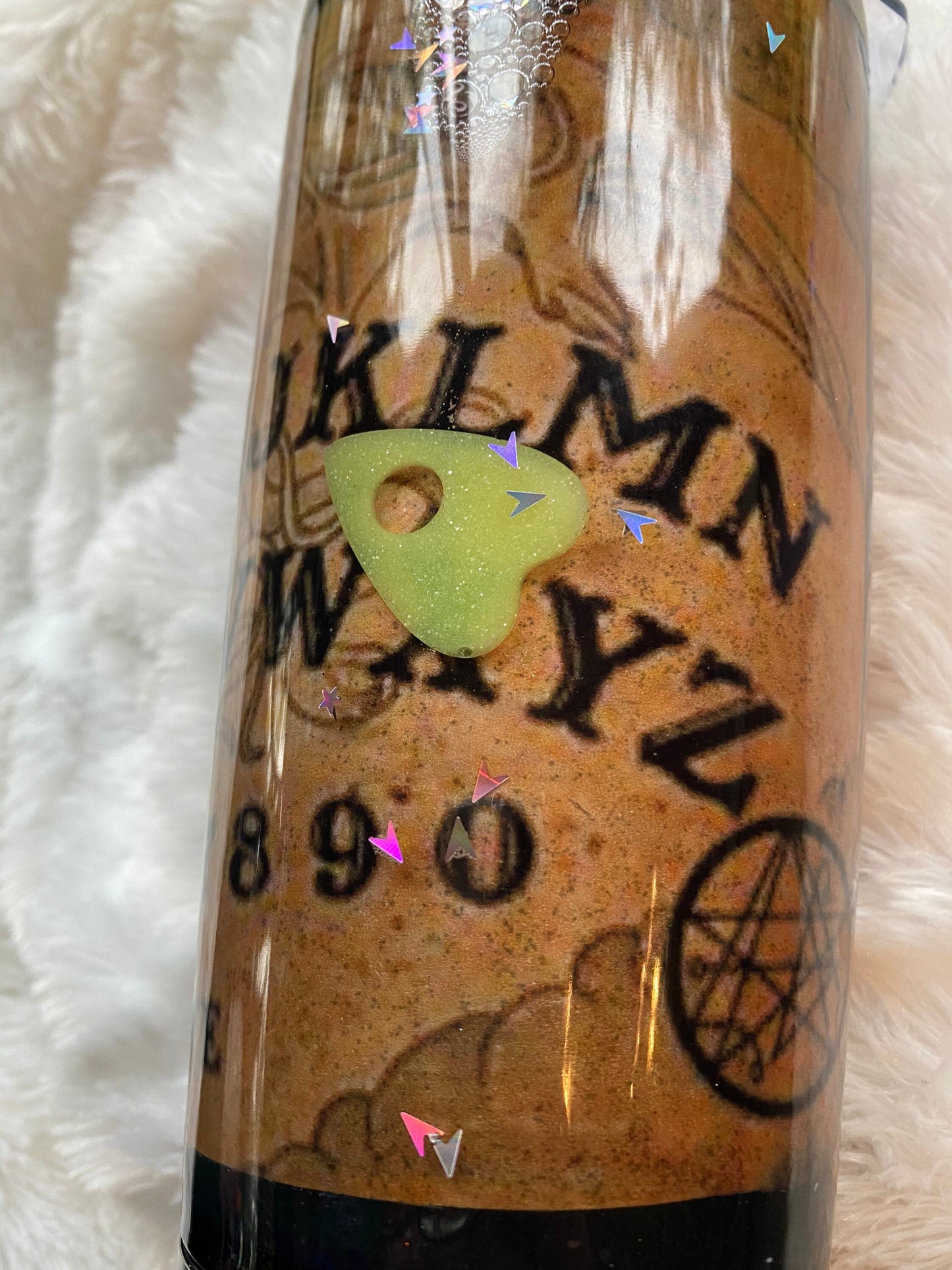 Ouija Board Cup with Floating Planchette