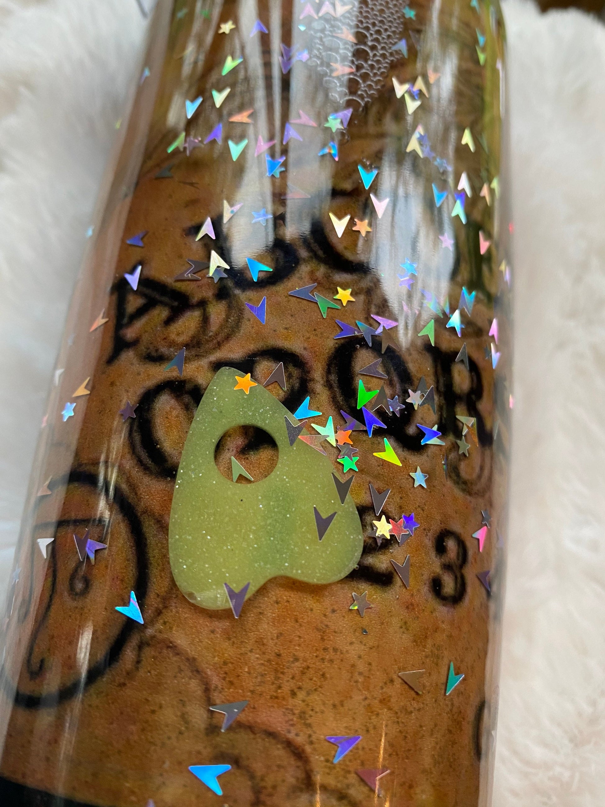 Ouija Board Cup with Floating Planchette