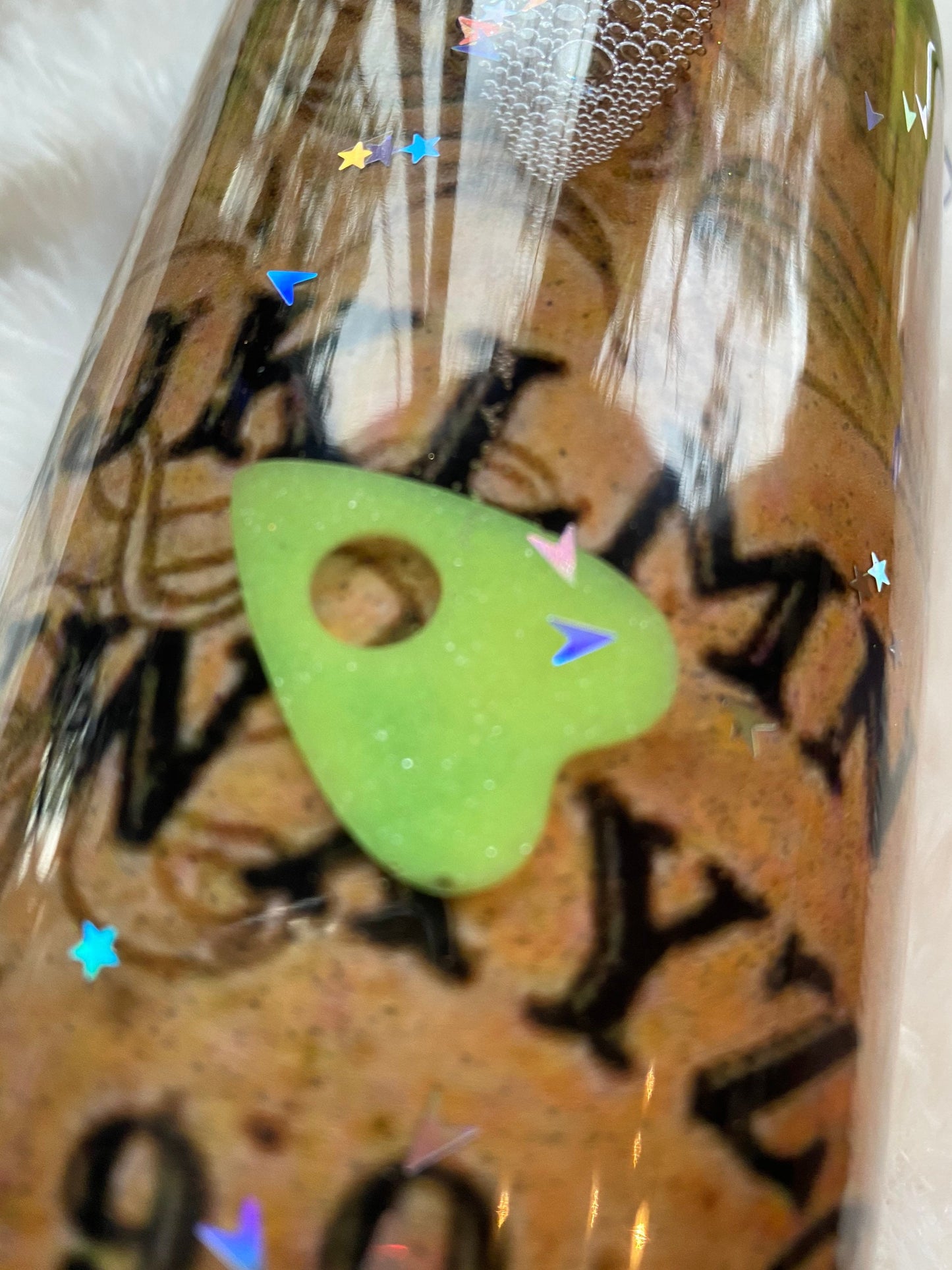 Ouija Board Cup with Floating Planchette