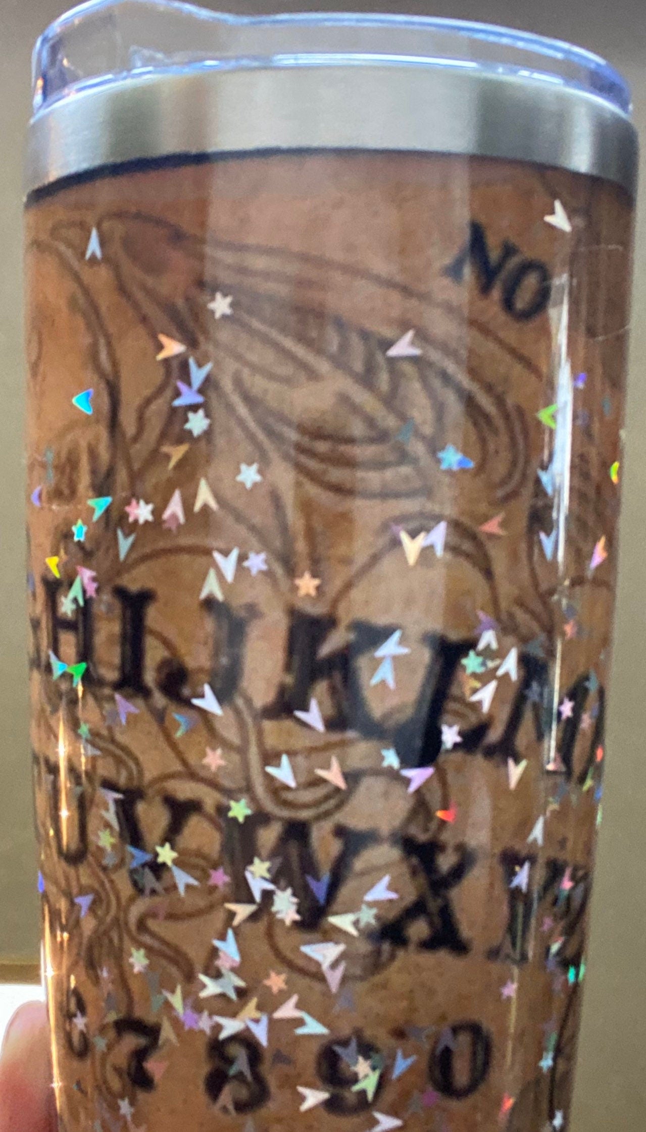 Ouija Board Cup with Floating Planchette