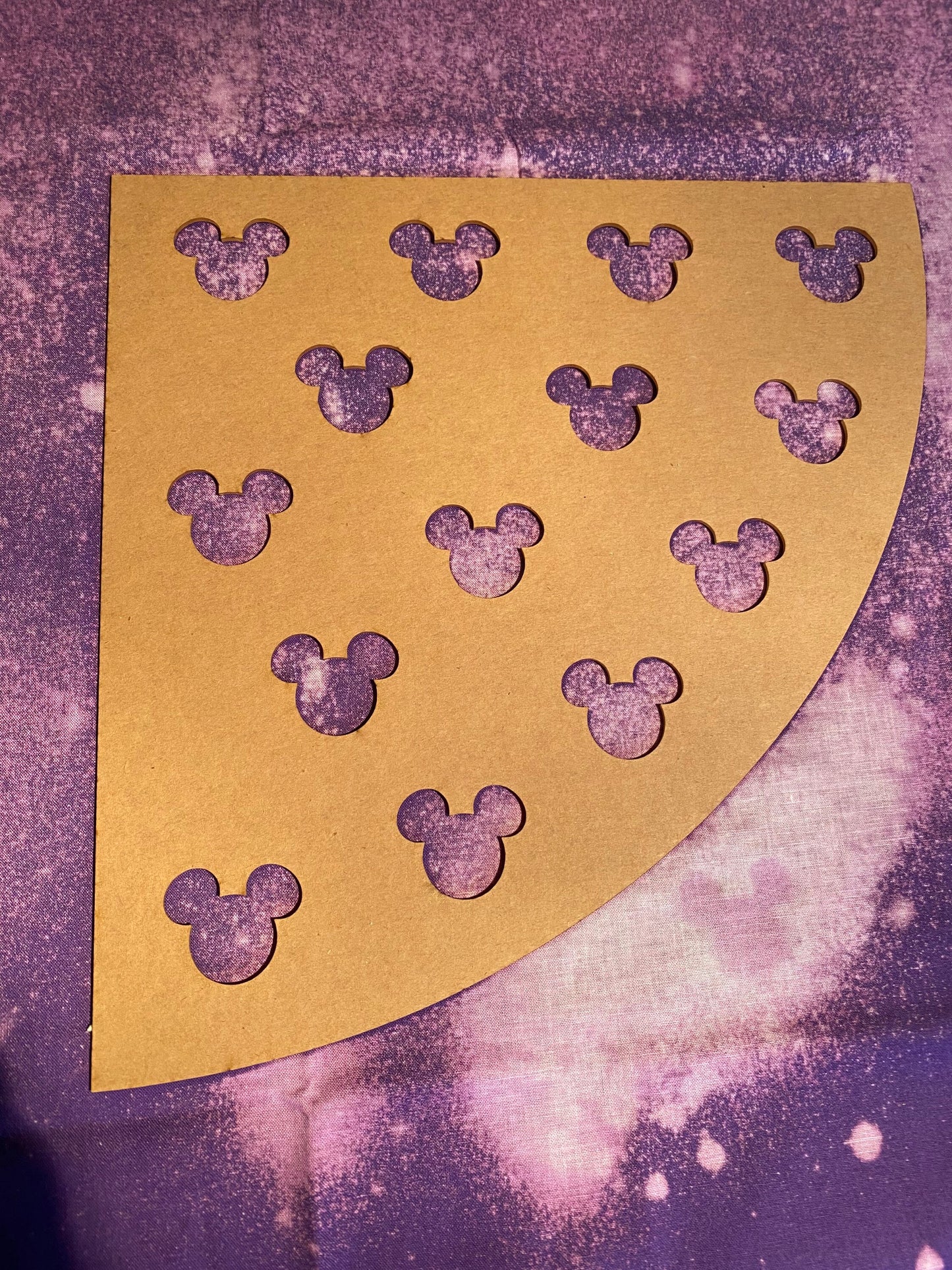 SMALL acrylic bleaching stencil BUTTERFLY