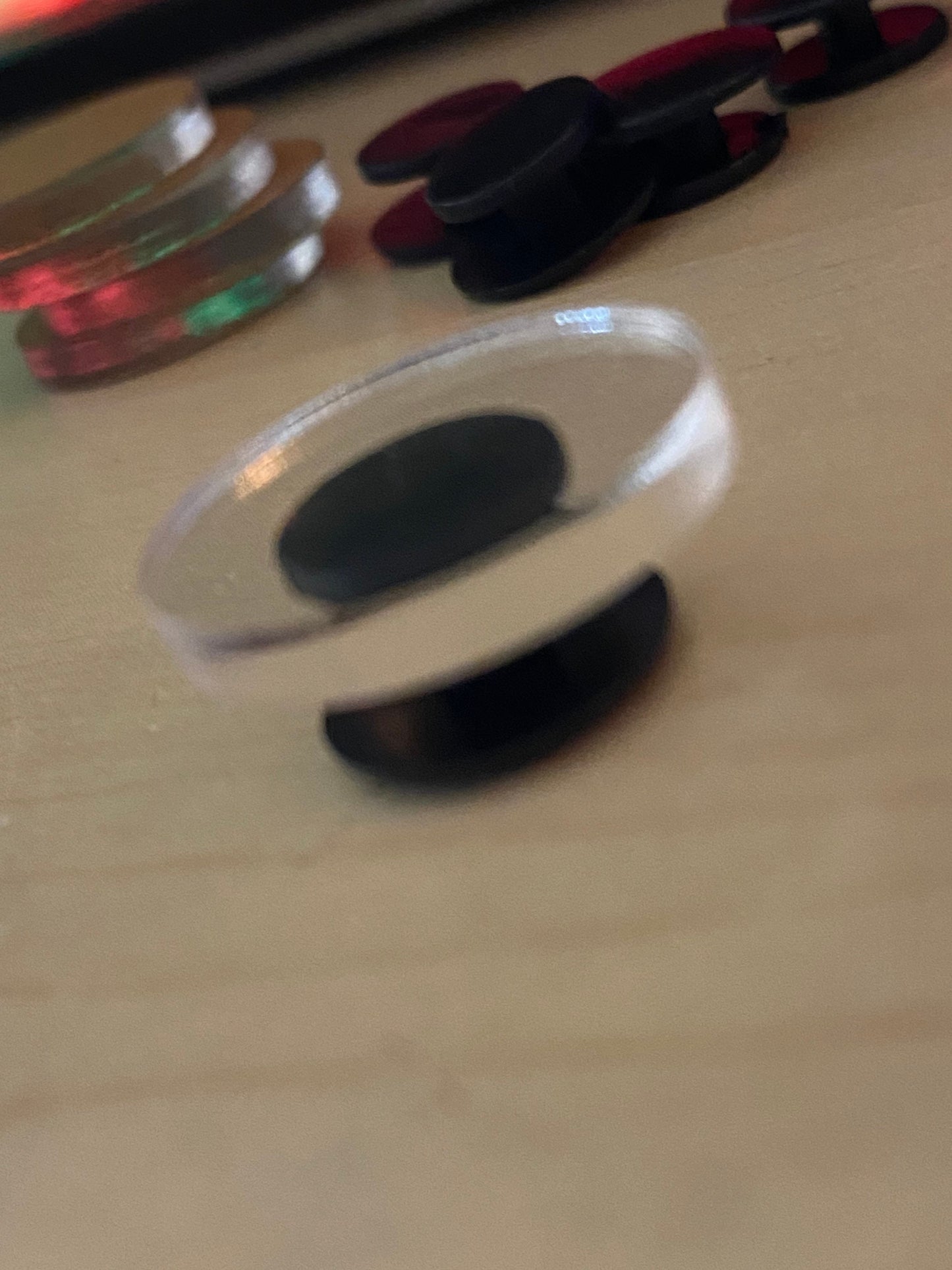 DIY acrylic shoe charm button set