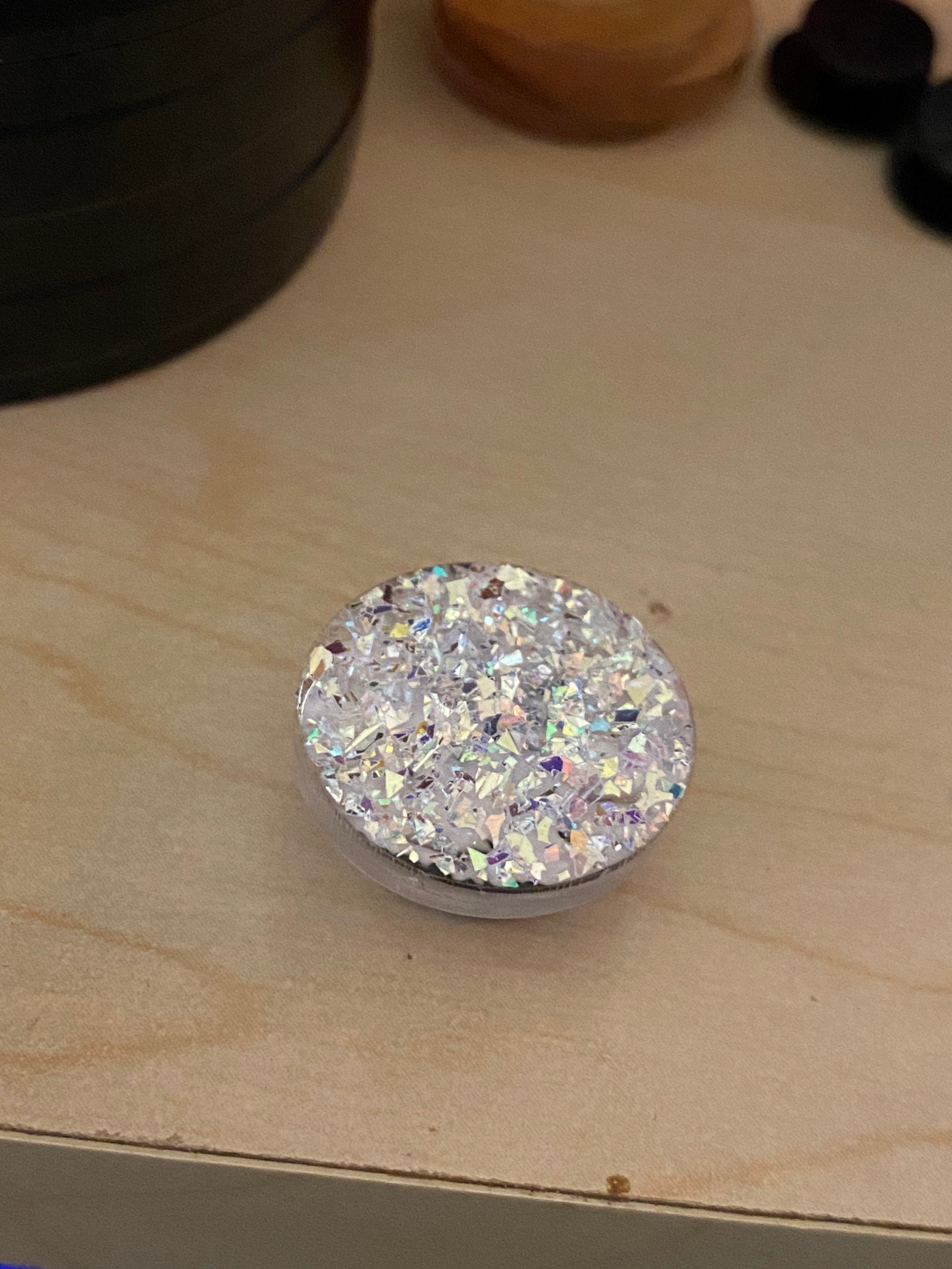 DIY acrylic shoe charm button set