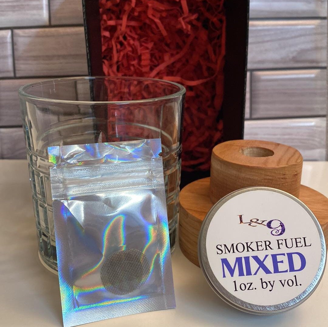 Hardwood Cocktail Smoker gift set