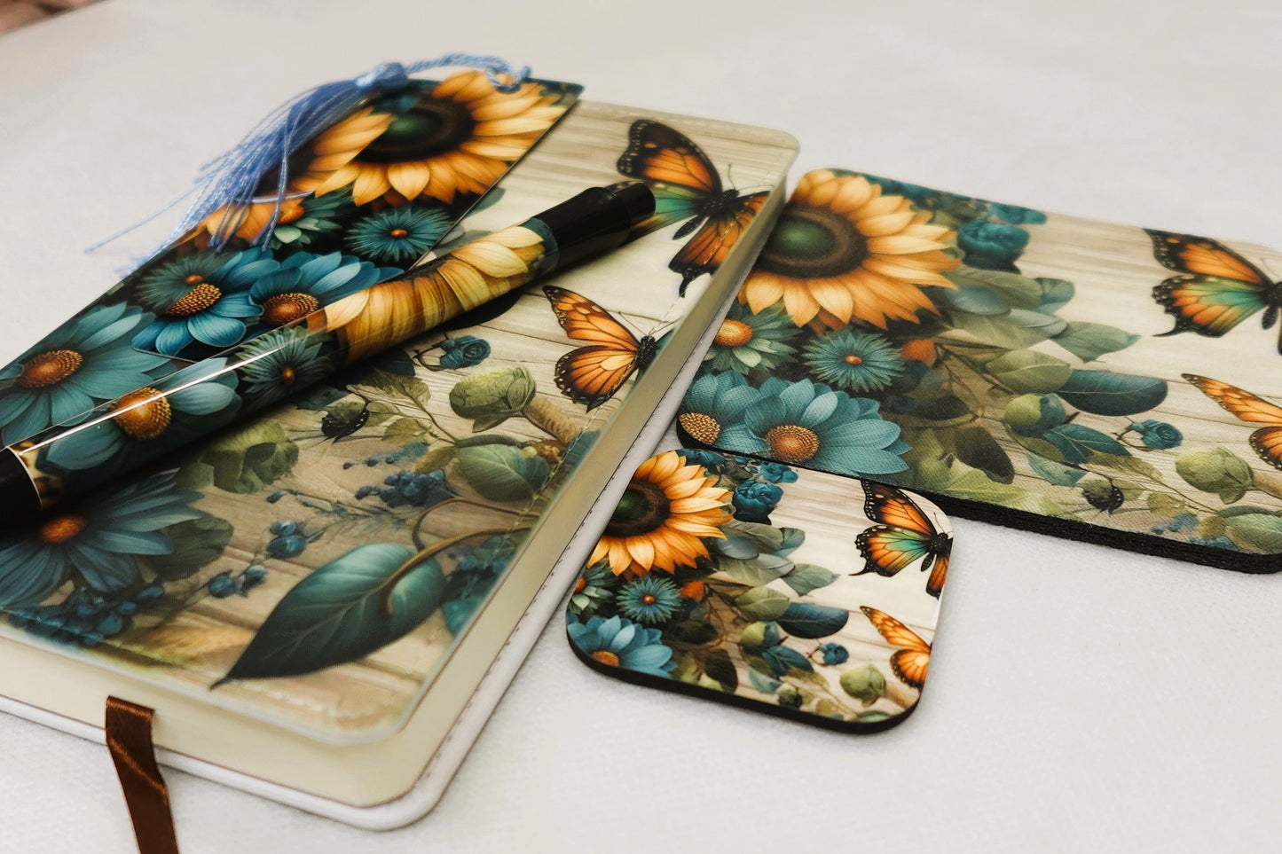 Sunflower Journal Gift Set