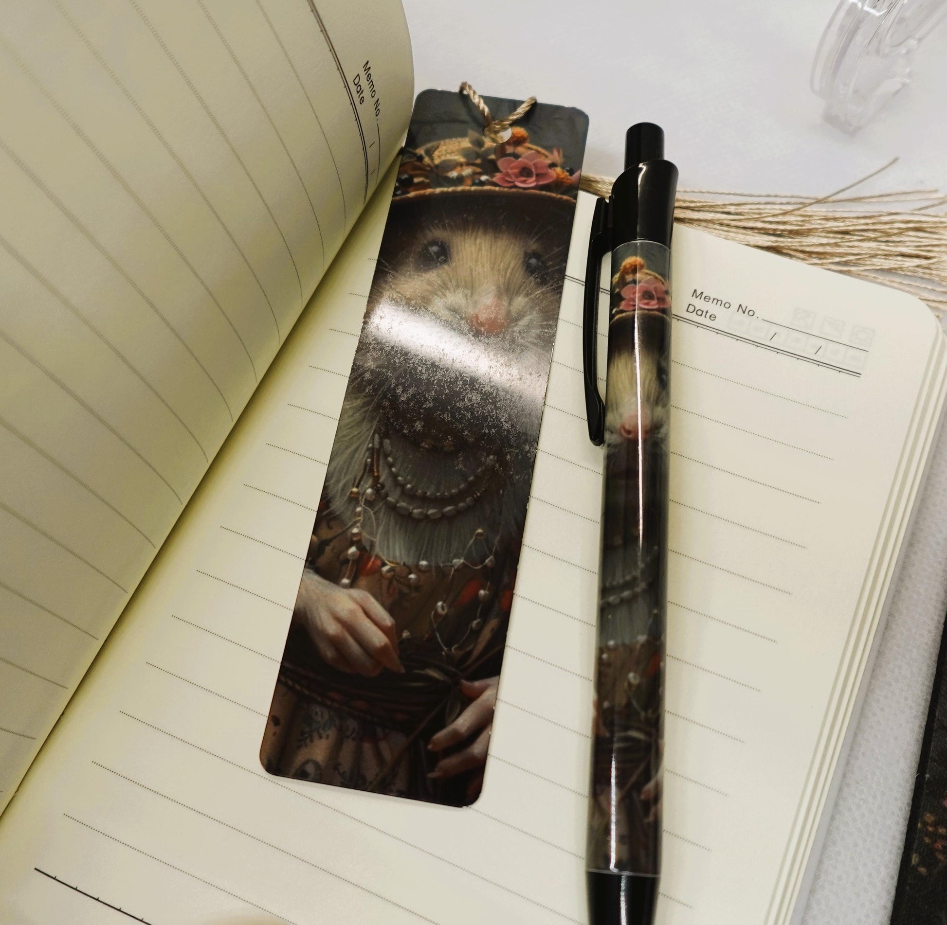 Boho Mouse Journal Gift Set