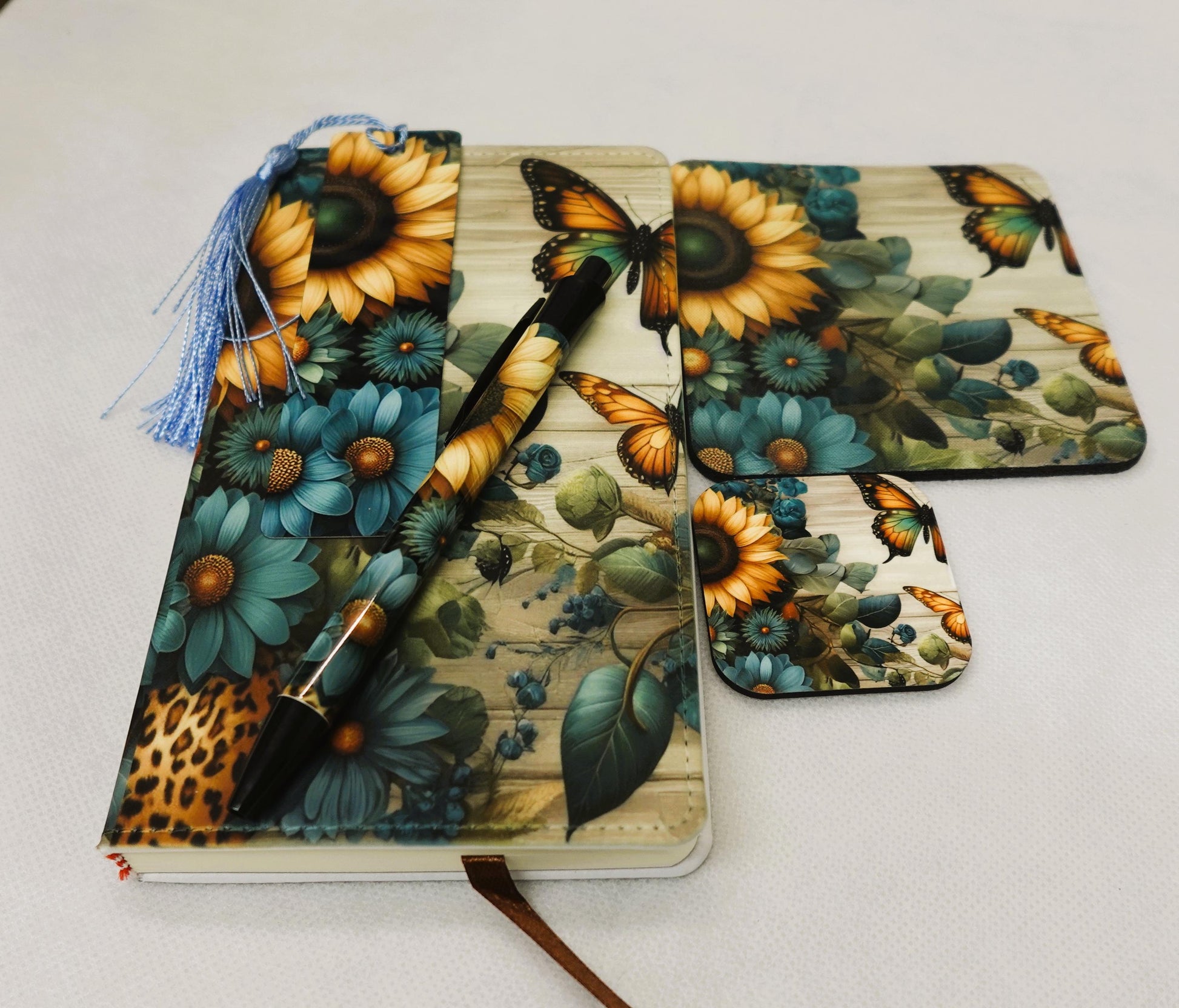 Sunflower Journal Gift Set