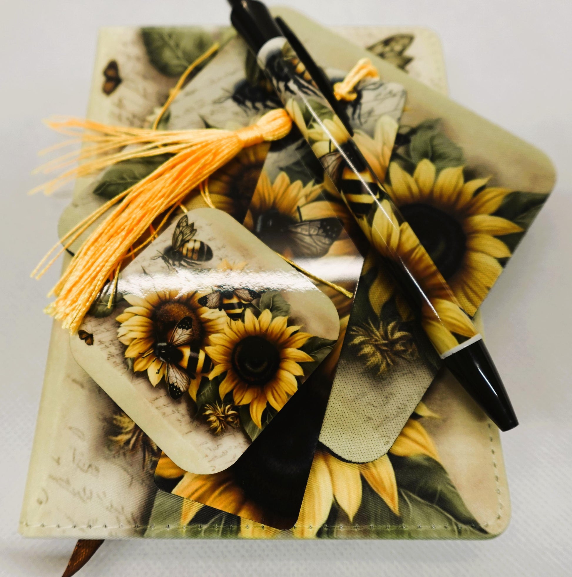 Bee and Sunflower Journal Gift Set