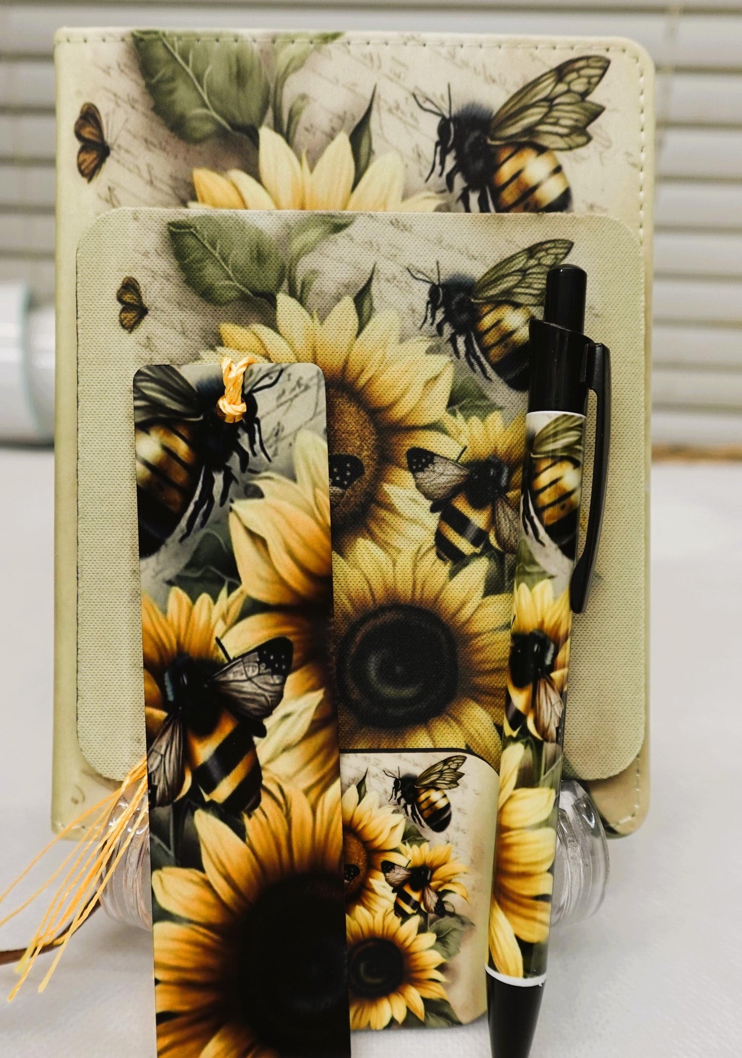 Bee and Sunflower Journal Gift Set