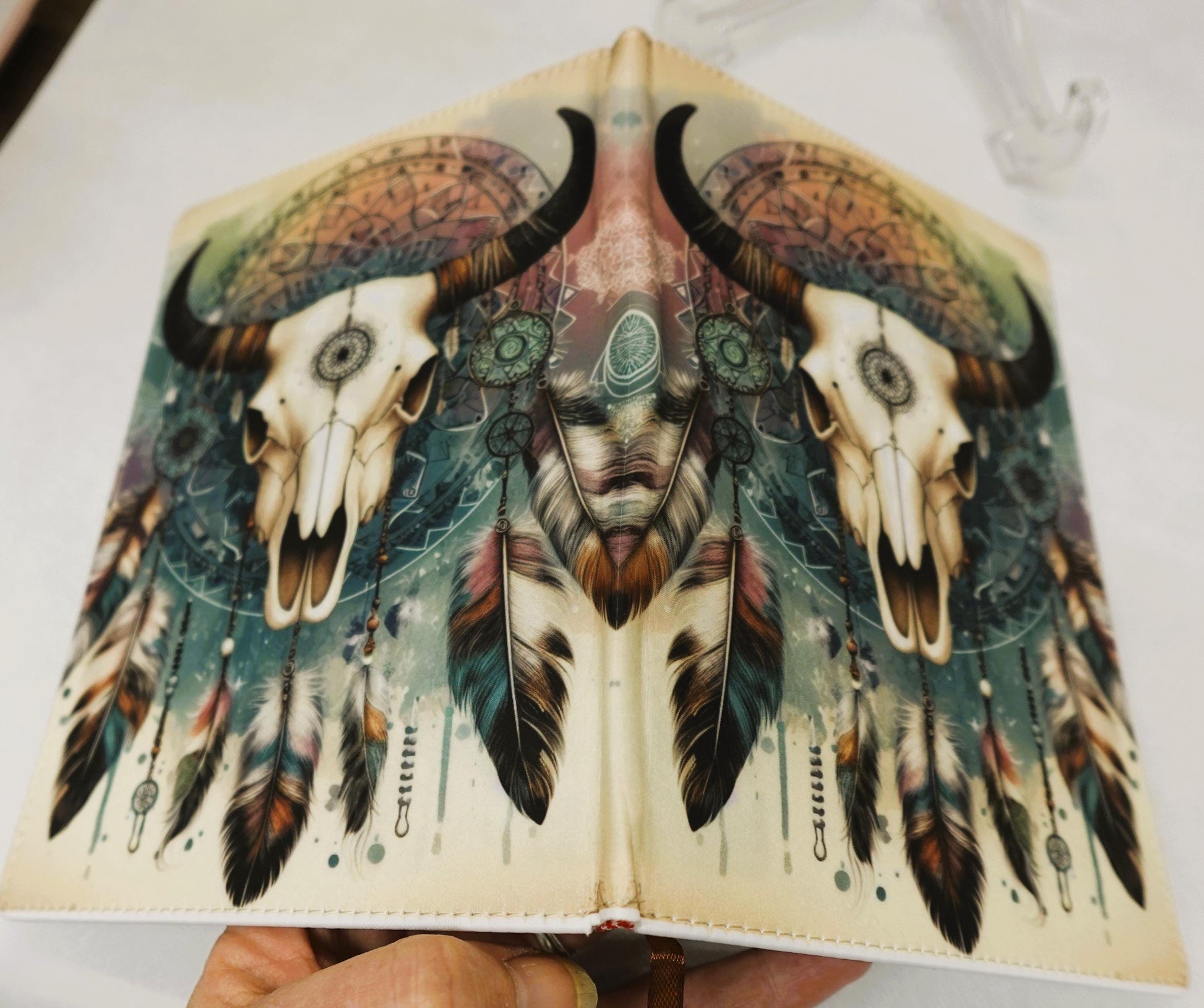 Skull Dream Catcher Journal Gift