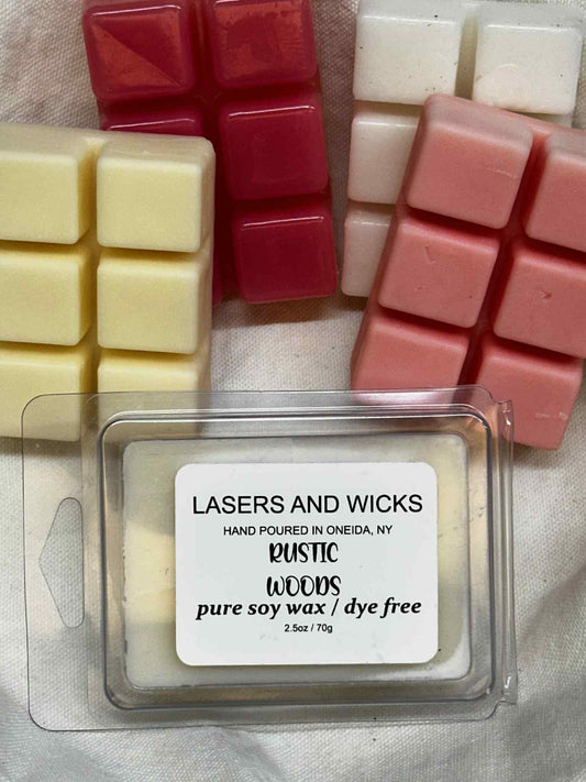 Clam Shell Wax Melts - Rustic Woods
